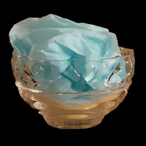 Tiffany&Co crystal heart bowl